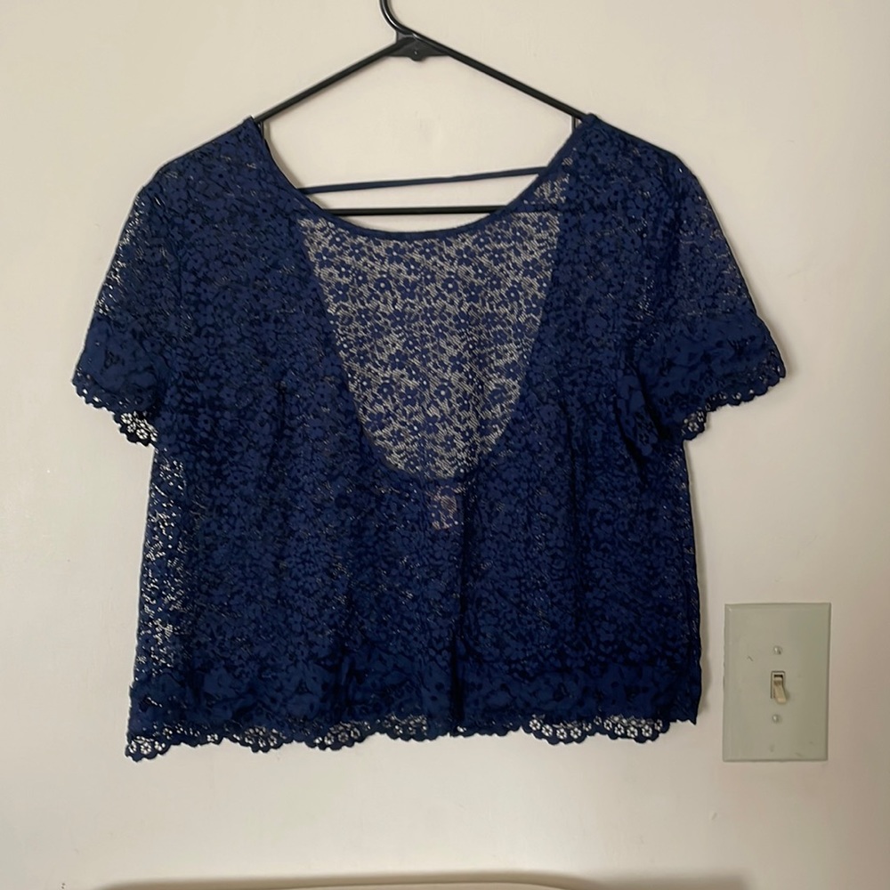 Victoria’s Secret All Lace Crop Top